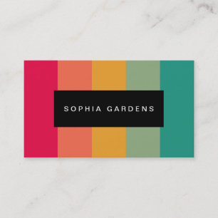 Name Plate - Colours Business Card