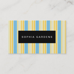 Name Plate - Stripes 310515 (2) Business Card