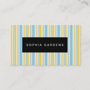 Name Plate - Stripes 310515 (3) Business Card