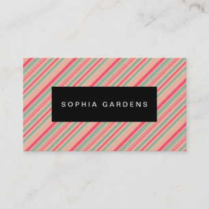 Name Plate - Stripes 310515 (6) Business Card
