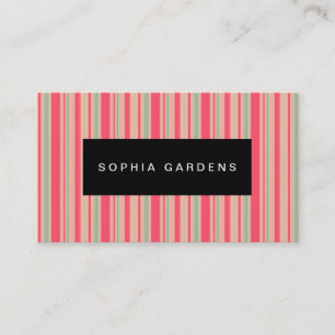 Name Plate - Stripes 310515 (9) Business Card