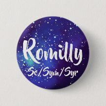 Name ___ + Pronouns Customisable Galaxy