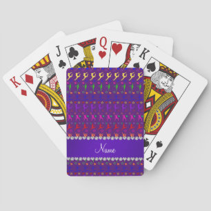 Name purple rainbow gymnastics hearts stars playing cards
