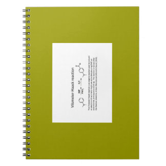 Name reaction Note Spiral Notebook