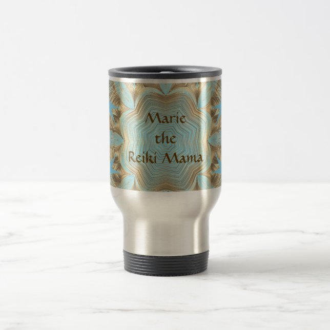 Name Reiki Mama Travel Mug (Center)