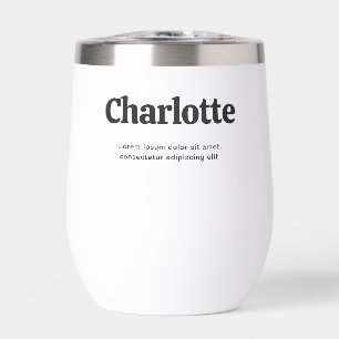 Name Retro Bold White