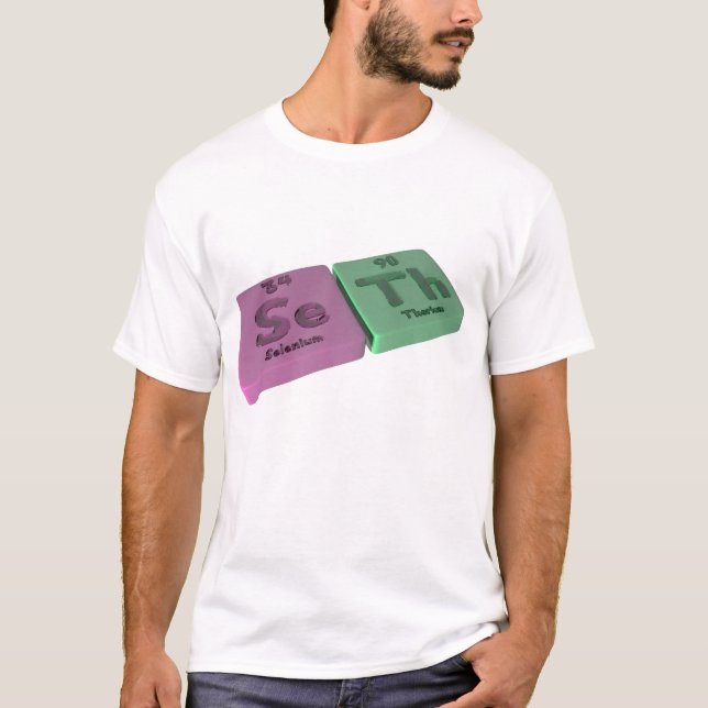 name-Seth-Se-Th-Selenium-Thorium T-Shirt (Front)