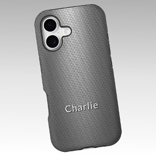 Name, Shiny Metal Grid Effect