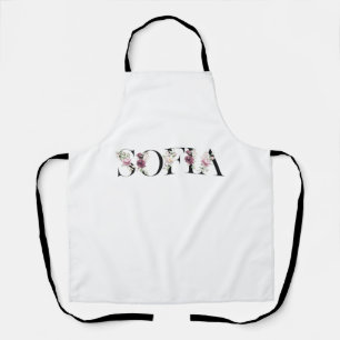 Name Sofia. Apron