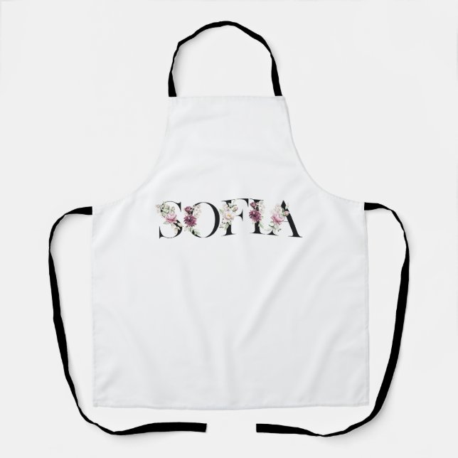 Name Sofia. Apron (Front)