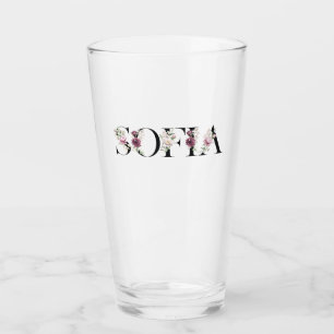 Name Sofia. Glass