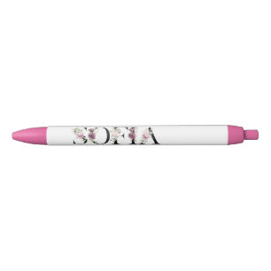 Name Sofia.My name is Sofia Black Ink Pen