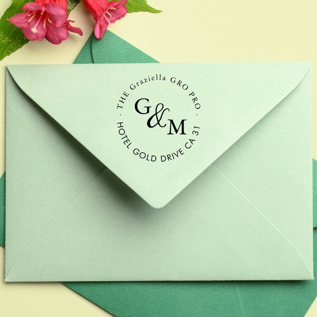  Name & Surname Custom Return Address Rubber Stamp (Creator Uploaded)