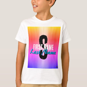 Name T-Shirt w Initial, First & Last Name HAMbWG