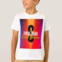 Name T-Shirt  w Initial, First & Last Name HAMbWG
