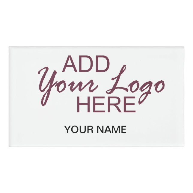 Name Tag acrylic (Front)