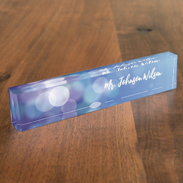 Name Tag Nameplate (Side)