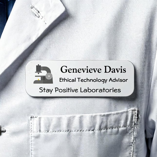 Name Tag Small Business Employee Badge (Personalized Name Tags)