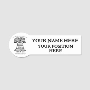 Name Tag - Two Lines