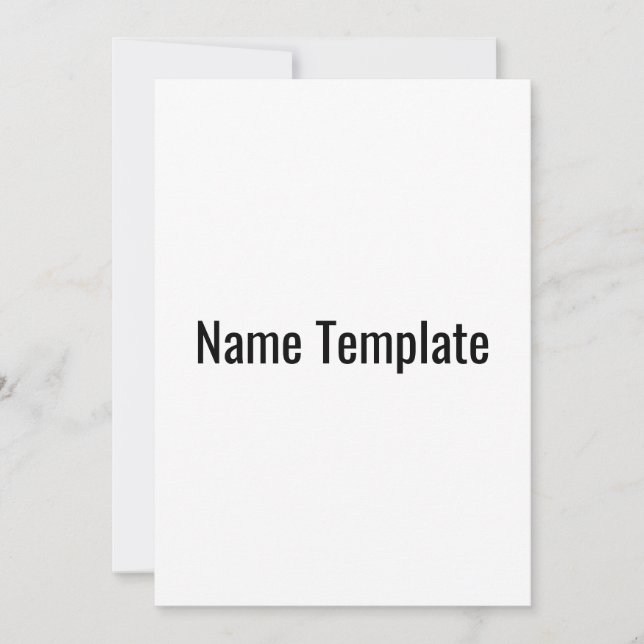 Name Template Test (Front)