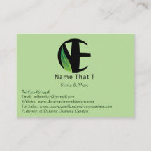 Name That T Mighty Business Cards
