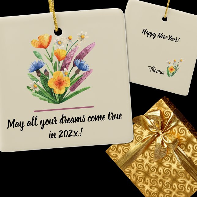 Name, Year-Round Display, 2026 New Year Ceramic Ornament (Creator Uploaded)