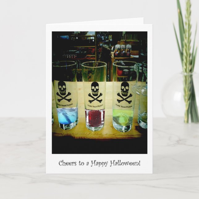 Name Your Poison Card (Front)