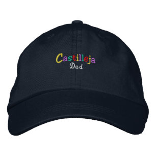 Namedrop Nation_Castilleja Dad Multi-coloured Embroidered Hat