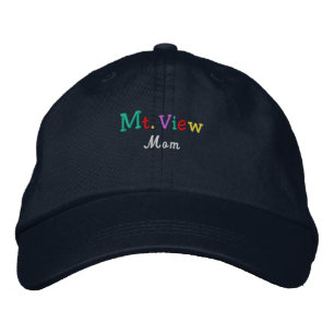 Namedrop Nation_Mt. View Mum Multi-coloured Embroidered Hat