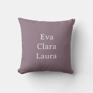 Names  cushion