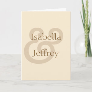 Names Invitation (Customisable)