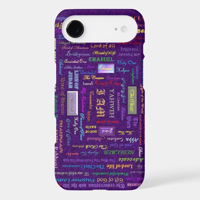 Names of God iPhone 6 case (Back)