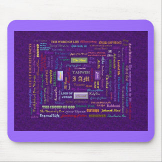 names of God mouse pad