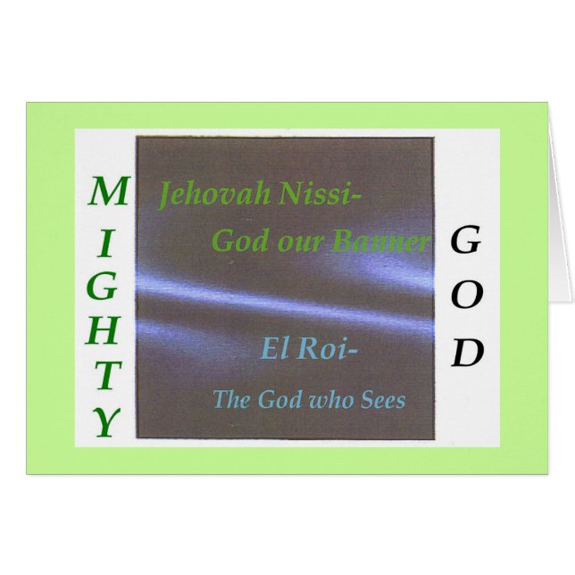 Names of God Scripture collection (Front Horizontal)