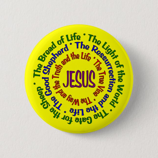 Names of Jesus Button (Front)