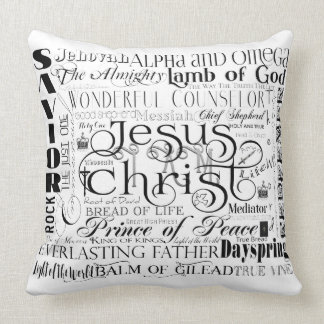 Names of Jesus & Fruit of the Spirit Pillow
