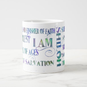 Names of Jesus Large Coffee Mug