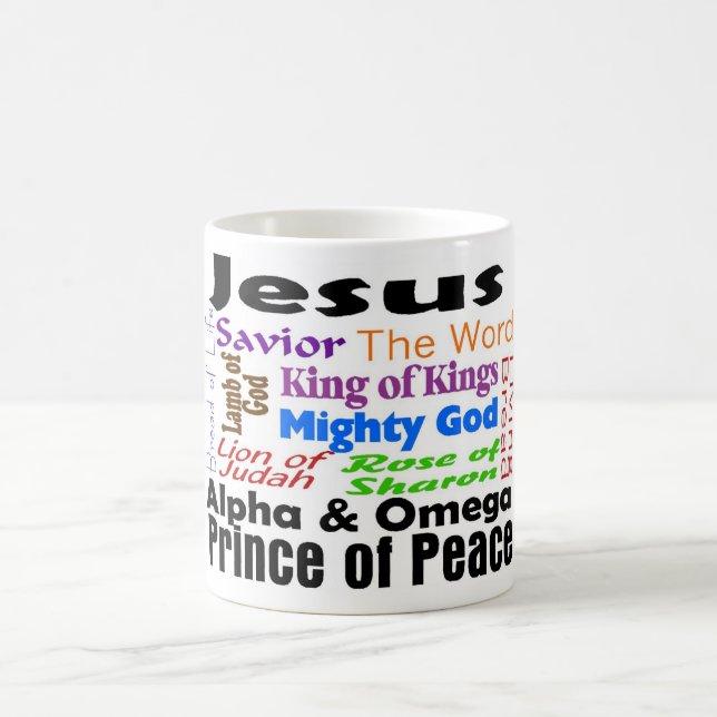 Names of Jesus Mug (Center)