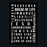 Names of Jesus Poster<br><div class="desc">Names of Jesus</div>