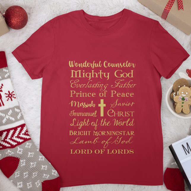 Names of Jesus T-Shirt (Creator Uploaded)