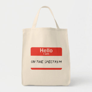 Nametag Spectrum Tote Bag