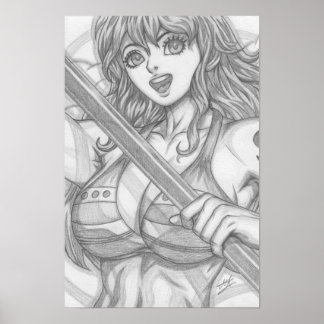 Nami ~ Cat Burglar Poster
