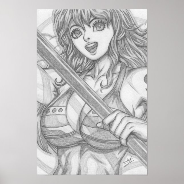 Nami ~ Cat Burglar Poster (Front)