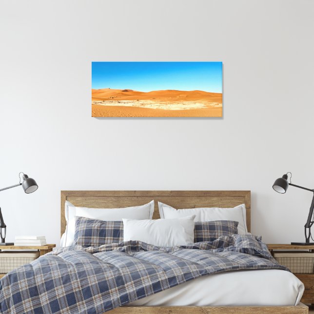 Namib Desert Canvas Print (Insitu(Bedroom))