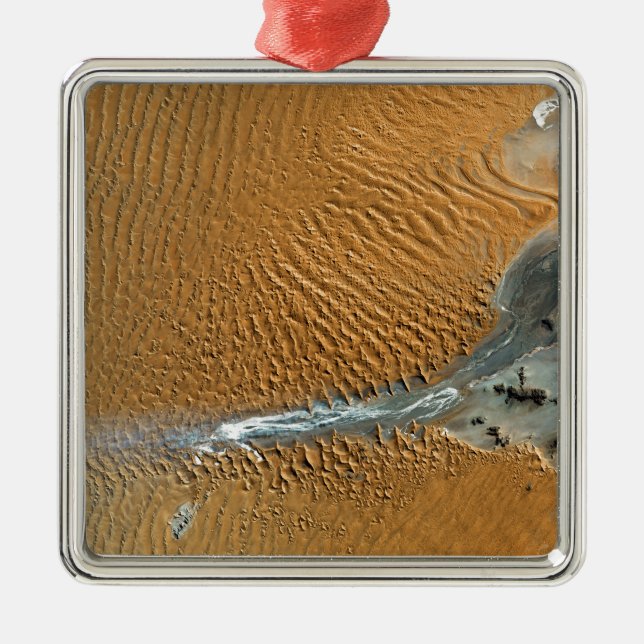 Namib Desert, Namibia Metal Tree Decoration (Front)