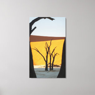 Namib-Naukluft Park, Sossusvlei   Dead Vlei Canvas Print