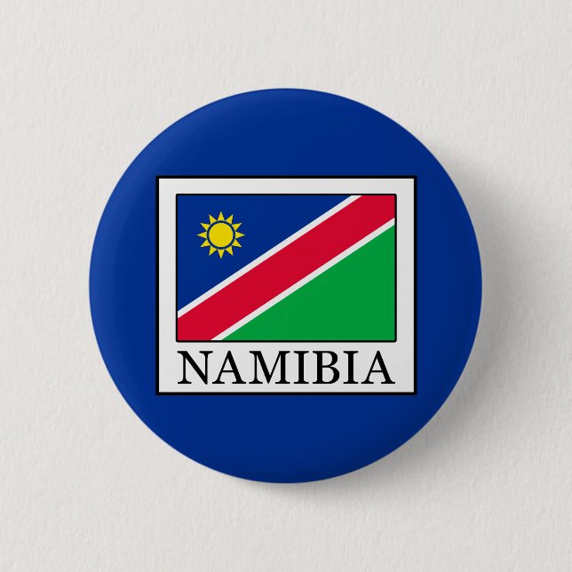 Namibia 6 Cm Round Badge (Front)