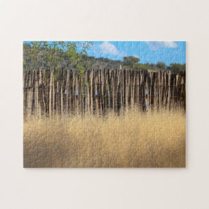 Namibia Africa Namibian Landscape Nature Grass Jigsaw Puzzle