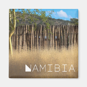 Namibia Africa Namibian Landscape Nature Grass Magnet