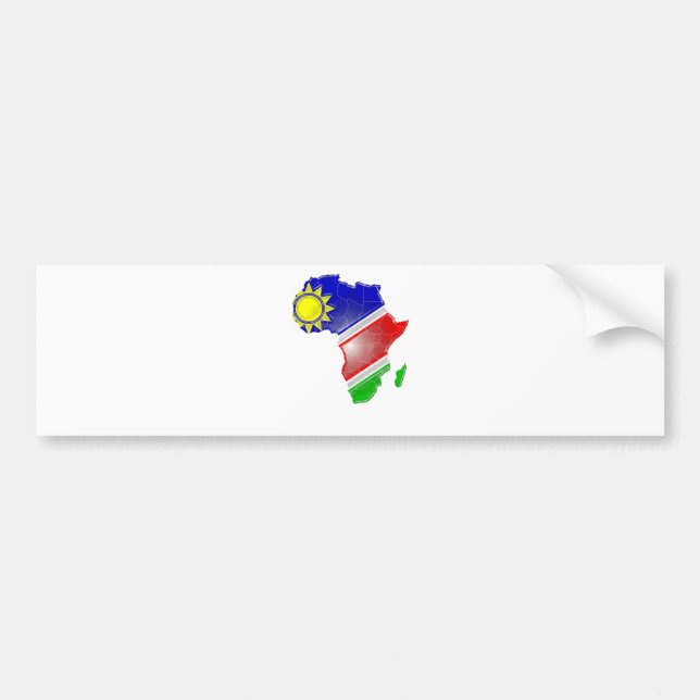 Namibia Bumper Sticker (Front)
